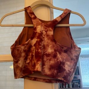 Athleta crop bra top
